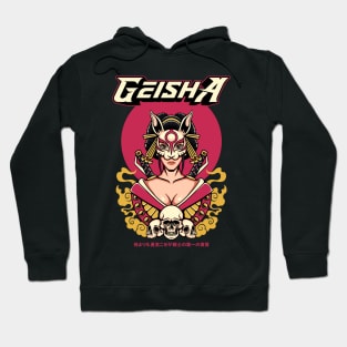 geisha mecha Hoodie